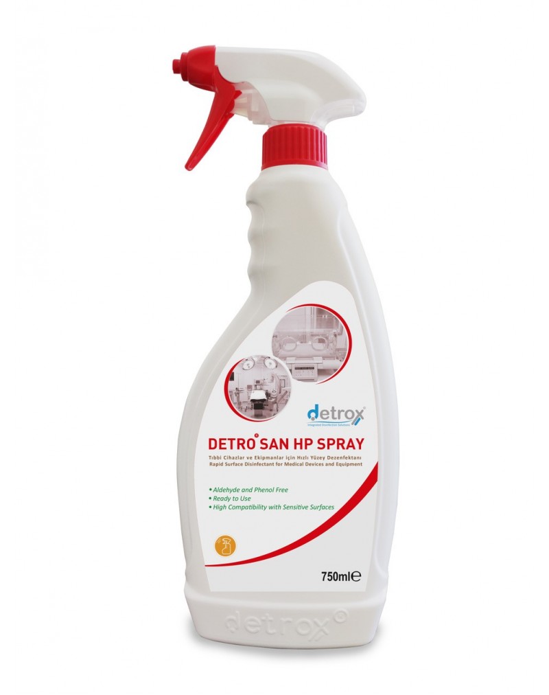 DETRO SAN HP SPRAY Yüzey Dezenfektanı