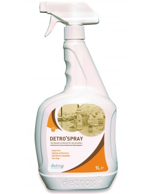 DETRO SPRAY Alkol Bazlı Hızlı Yüzey Dezenfektanı