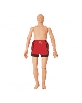 Diriltme fonksiyonlu suda kurtarma mankeni (yetişkin), 165 cm