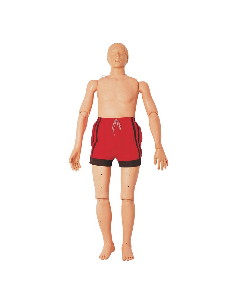 Diriltme fonksiyonlu suda kurtarma mankeni (yetişkin), 165 cm