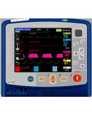 Zoll® Propaq® MD Patient Monitor Screen Simulation for REALITi 360