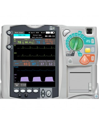 Philips HeartStart MRx for Hospital Patient Monitor Screen Simulation for REALITi 360