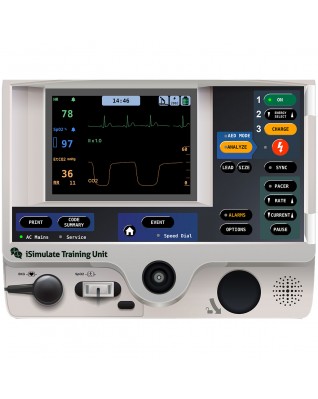 LIFEPAK® 20 Patient Monitor Screen Simulation for REALITi 360