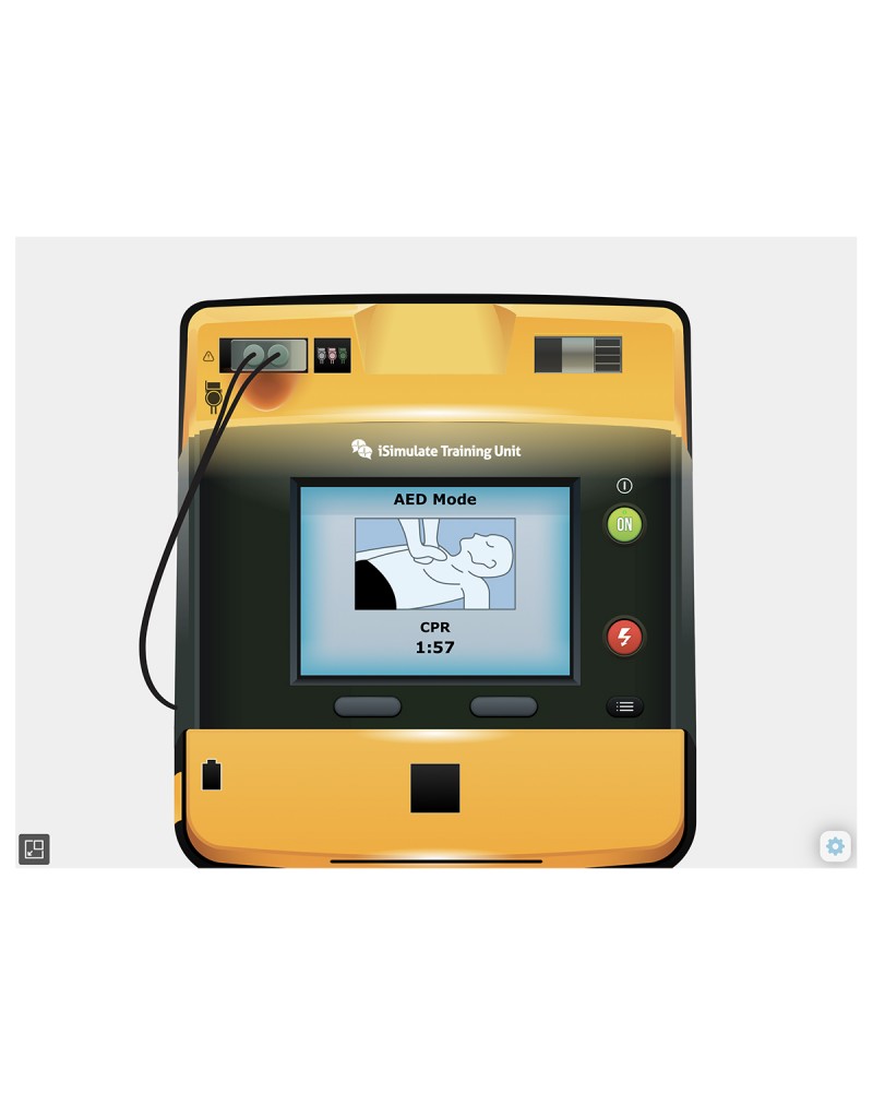 LIFEPAK® 1000 Patient Monitor Screen Simulation for REALITi 360