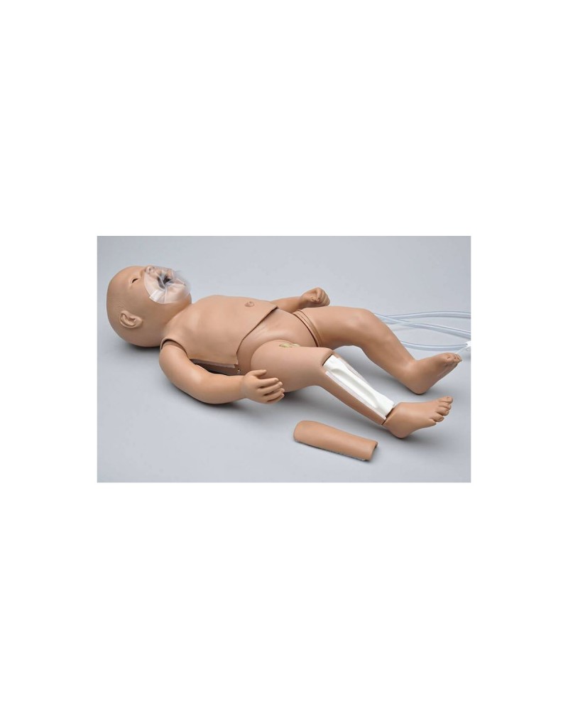 Yenidoğan CPR ve Travma Bakım Simülatörü - Code Blue Monitor ile birlikte