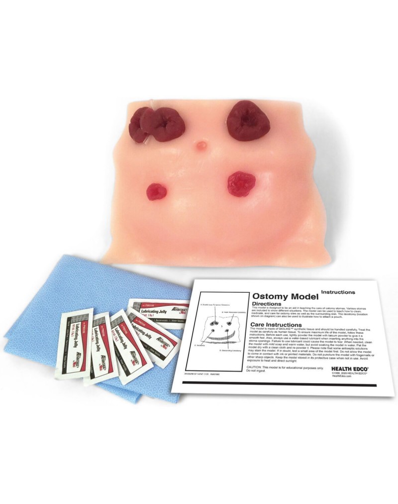 Ostomi bakım simülatörü