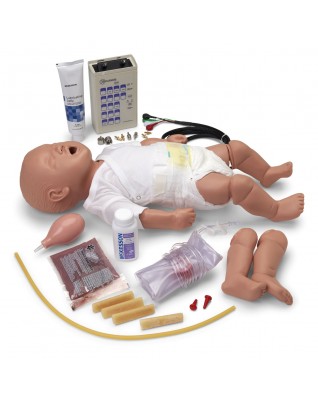 EKG simülatörüne sahip PALS mankeni