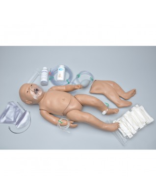 Newborn CPR and Trauma Care Simulator - with Intraosseous and Venous Access