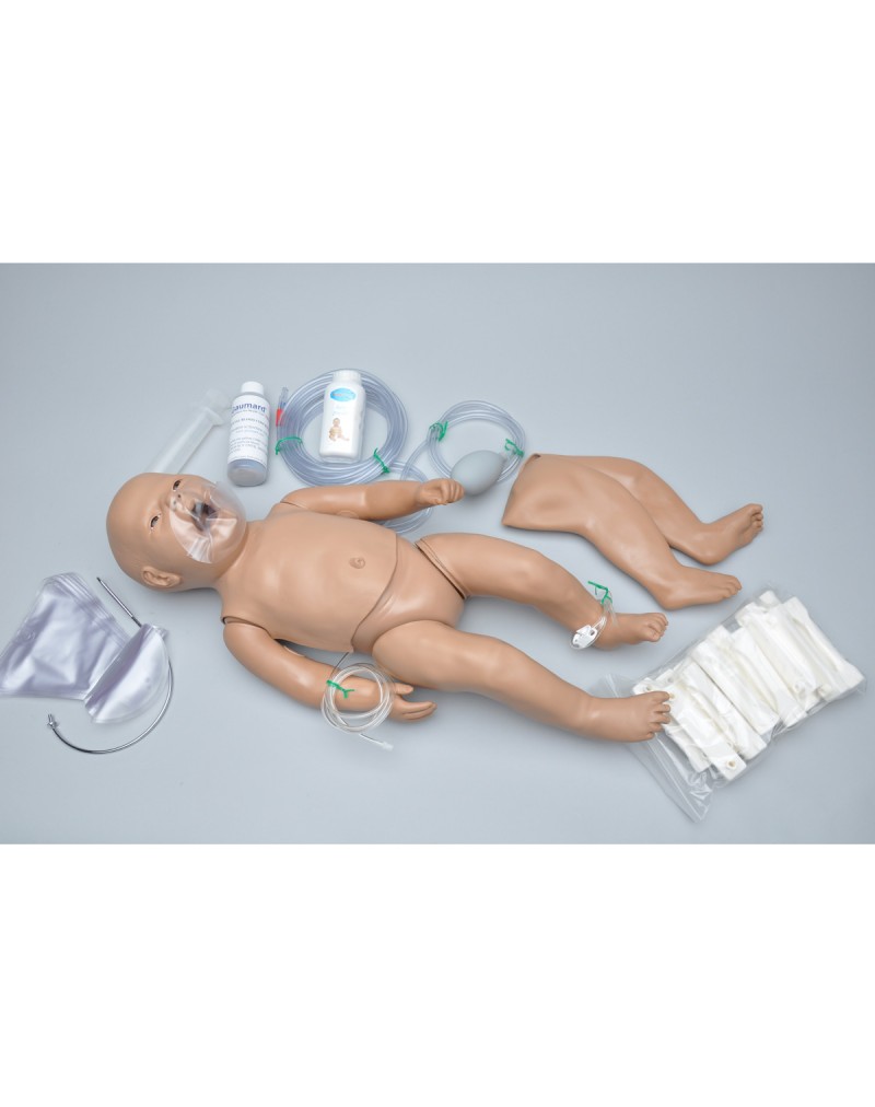 Newborn CPR and Trauma Care Simulator - with Intraosseous and Venous Access