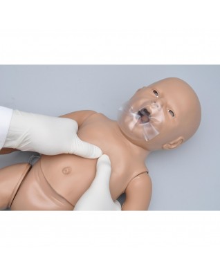 Susie Simon® - Yenidoğan CPR ve Travma Bakım Simülatörü - Kemikiçi ve Venöz Erişimli Code Blue Monitör plus ile