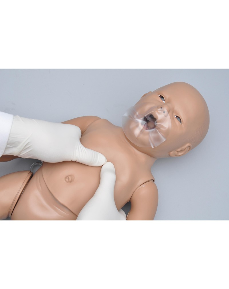 Susie Simon® - Yenidoğan CPR ve Travma Bakım Simülatörü - Kemikiçi ve Venöz Erişimli Code Blue Monitör plus ile