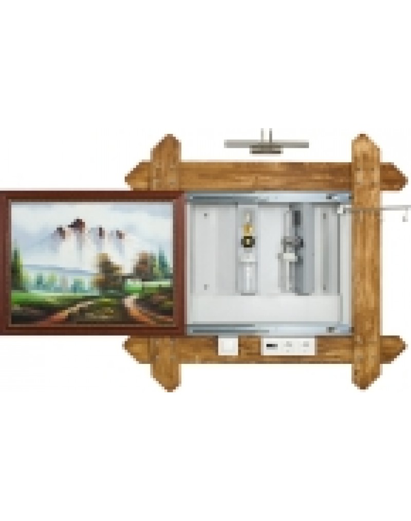 Ahşap Yatakbaşı Ünitesi Model 4
