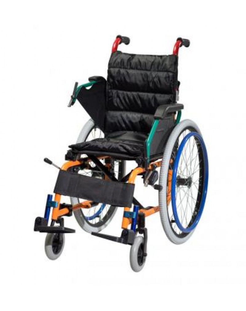 ALÜMİNYUM PEDİATRİK TEKERLEKLİ SANDALYE TM-H 8020