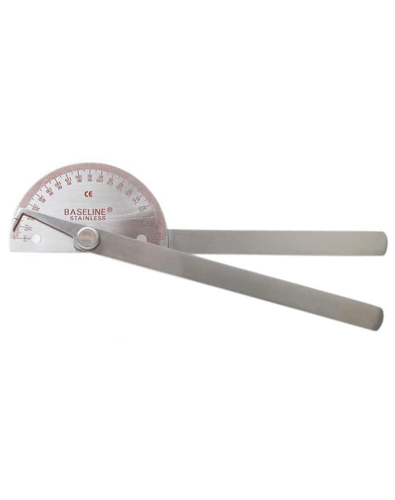 Baseline Stainless Steel Goniometer 180° 20.32cm