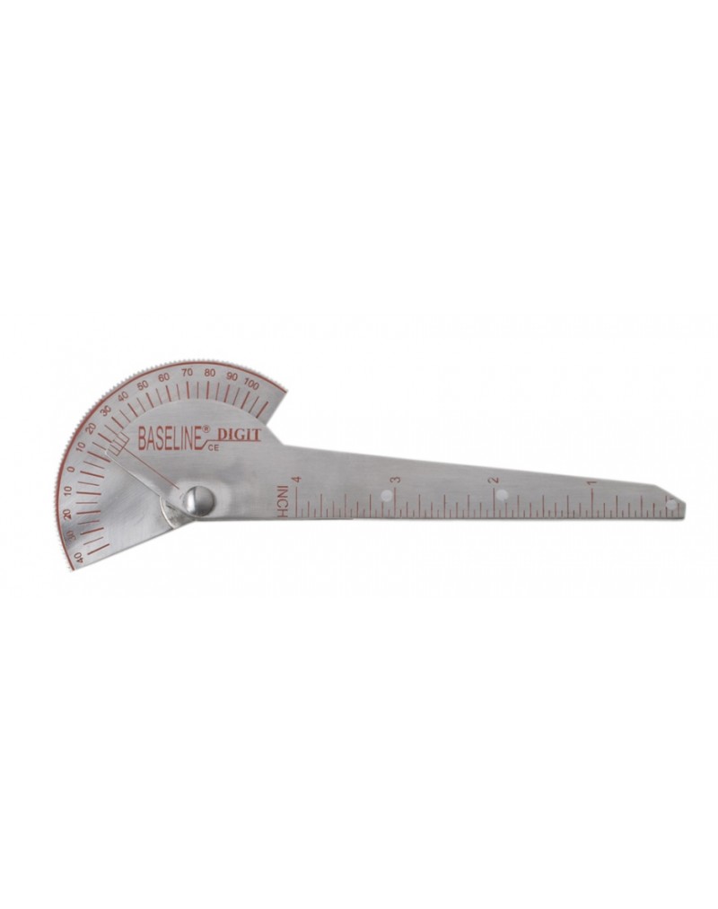 Baseline Stainless Steel Goniometer 180° 10 Cm