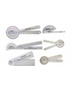 Baseline Hires 6-Pieces Plastic Goniometer Set