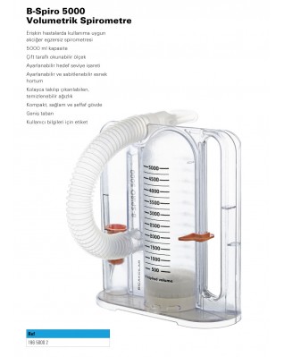 B-Spiro Pediyatrik Volumetrik Spirometre