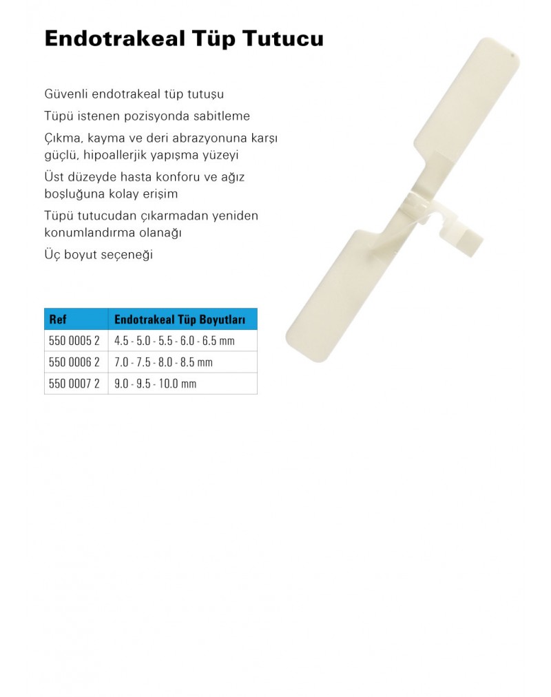 Endotrakeal Tüp Tutucu
