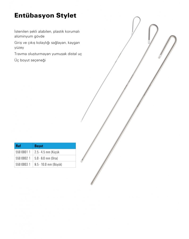Entübasyon Stylet