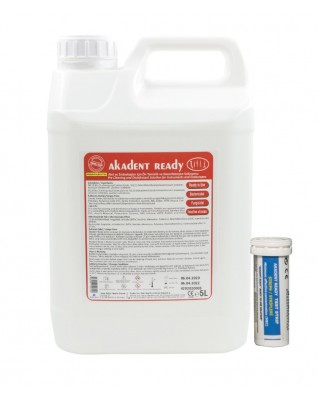 AKADENT READY Tıbbi Alet ve Endoskoplar için Kullanıma Hazır Ön Temizlik ve Dezenfeksiyon Solüsyonu
