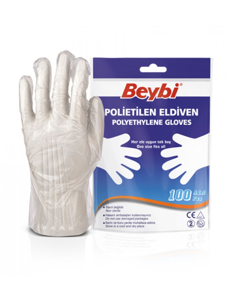 Beybi - PET Polietilen Eldiven