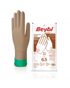 Beybi - Maxitex Cerrahi Eldiven Çift Katlı Pudrasız