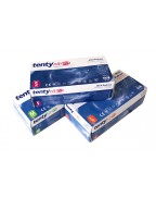 TENTY® Nit Plus  Nitril Pudrasız (mavi) Yüksek Koruma Muayene Eldiveni 