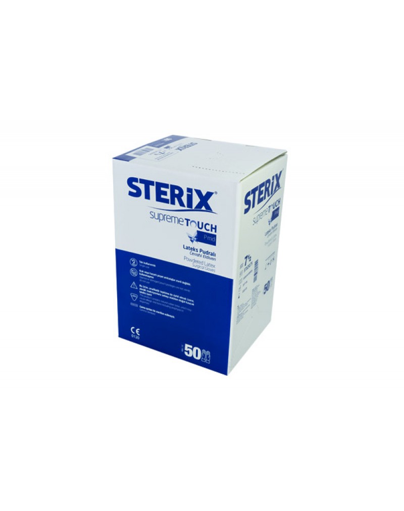 STERiX® Supreme Touch P Midi Lateks Pudralı Cerrahi Eldiven