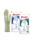 Beybi-Gold Cerrahi Eldiven Pudralı & Pudrasız