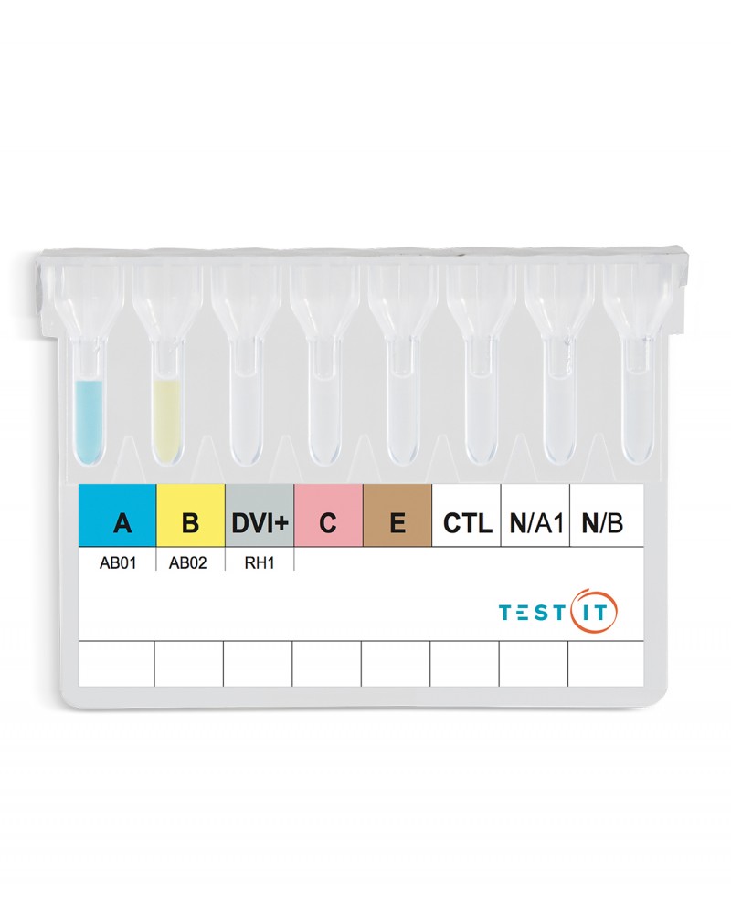 TEST IT Gel ABO/Rh(C,E) DVI+ & Reverse