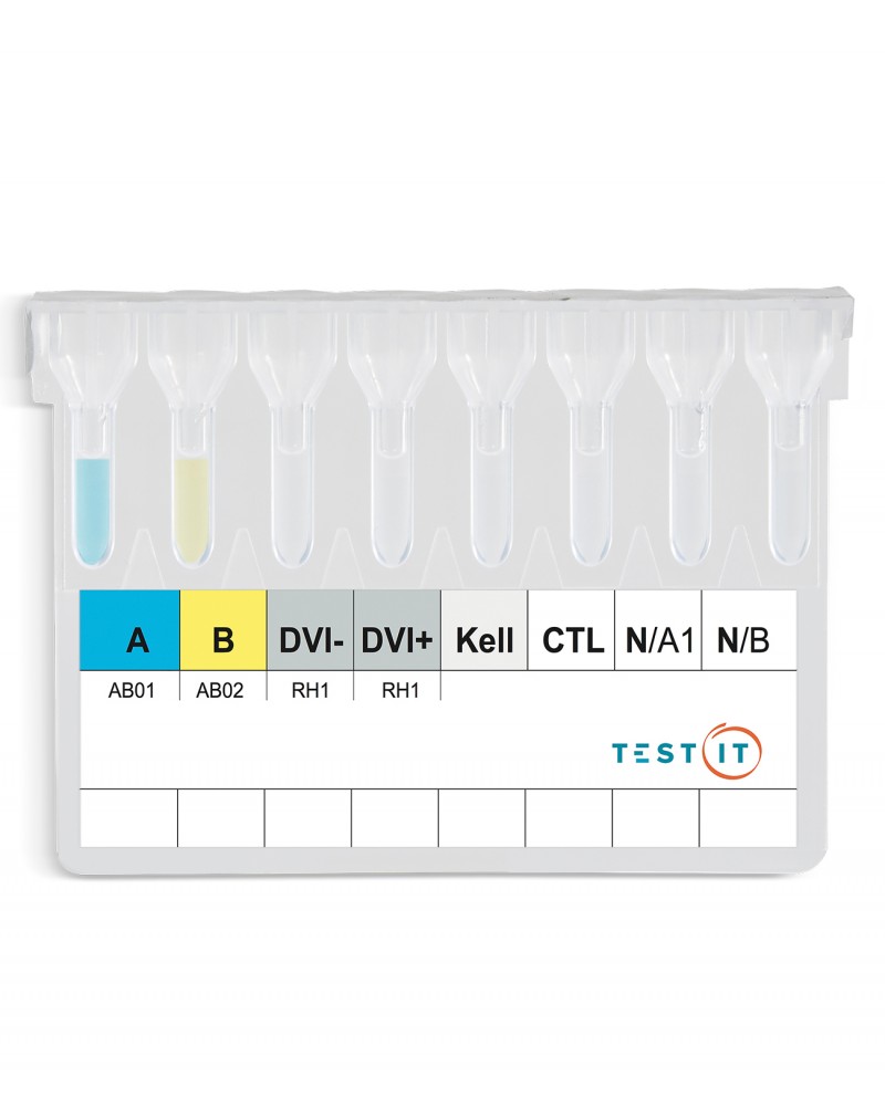 TEST IT Gel ABO/Rh(C,E) DVI- & Reverse