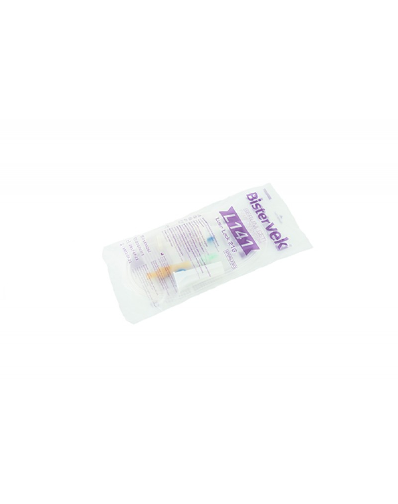 BİSTERVEK® L141 Serum Seti Luer Lock 6 ml Hazneli, 21G